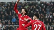 Sports News | Premier League: Cavani Earns a Point for Manchester United at Newcastle