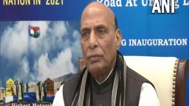 India News | Rajnath Calls for Development, Improving Connectivity of Border Areas Amid 'uncertain Environment'