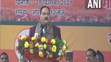 India News | Mafias, Bahubalis Facing Bad Times in UP Under Yogi's Rule: Nadda