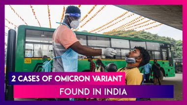 Two Cases Of Omicron Variant Found; Health Ministry Cautions Against Panic, Misinformation