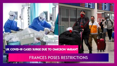UK, France Record Highest Ever Covid-19 Cases In A Day Due To Omicron Variant, Paris Imposes Travel Restrictions On British Tourists