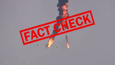 Fact Check: Viral Video Showing Crash of IAF Mi-17 V5 Helicopter Carrying CDS Gen Bipin Rawat Is Fake; Know Truth Here