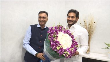 Flipkart CEO Kalyan Krishnamurthy Meets Andhra Pradesh CM YS Jagan Mohan Reddy