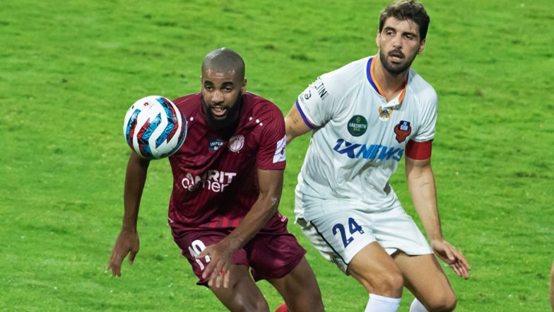 NorthEast United 2–1 FC Goa, Indian Super League 2021–22 Video Highlights: Khassa Camara’s Late Goal Seals First Win for Highlanders