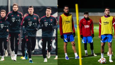Bayern Munich vs Barcelona, UEFA Champions League 2021-22 Live Streaming Online: Get Free Live Telecast of Football Match in IST