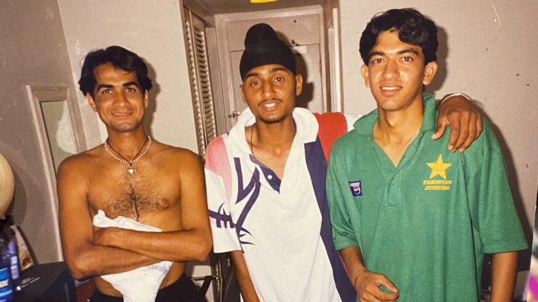 Harbhajan Singh Shares Throwback Picture of 1998 U-19 World Cup With Imran Tahir and Hasan Raza (Check Post)