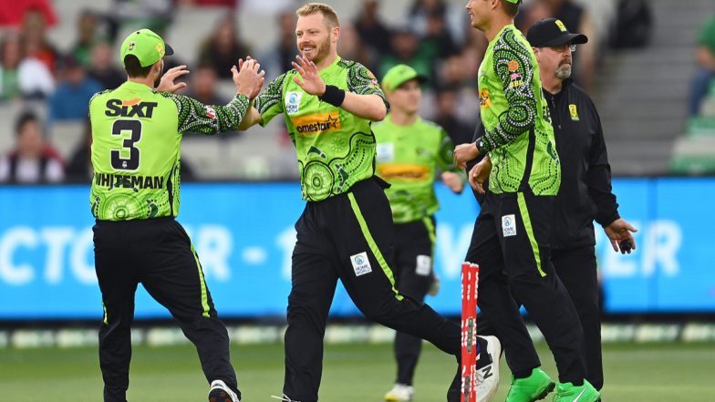 Sydney Thunder vs Melbourne Stars, BBL 2021–22 Live Cricket Streaming: Watch Free Telecast of Big Bash League 11 on Sony Sports and SonyLiv Online