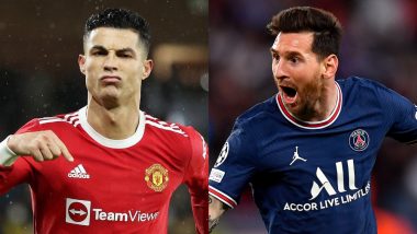 It’s Lionel Messi vs Cristiano Ronaldo As PSG Draw Manchester United in UEFA Champions League Round of 16 2021–22, Check All Fixtures (See Post)