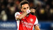 Pierre-Emerick Aubameyang Stripped of Arsenal Captaincy for Disciplinary Breach, To Miss Premier League 2021&ndash;22 Match Against West Ham