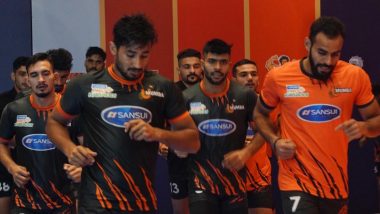 How to Watch Bengaluru Bulls vs U Mumba, PKL 2021-22 Live Streaming Online on Disney+ Hotstar? Get Free Live Telecast of Pro Kabaddi League Match & Score Updates on TV