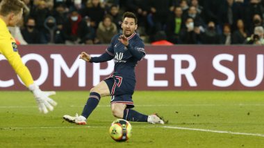 Lionel Messi Set To Lead PSG Attack Against Lorient in Neymar and Kylian Mbappe’s Absence; Will He Finally Be Able To Recreate His Magic in Ligue 1 2021–22?