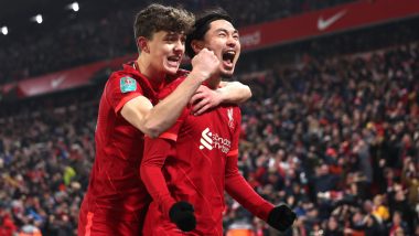 Liverpool 3 (5)-3 (4) Leicester City, Carabao Cup 2021–22 Video Highlights: Reds March On to Semifinals With Shootout Victory