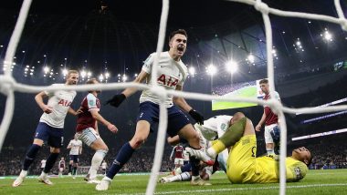 Tottenham Hotspur 2–1 West Ham, Carabao Cup 2021–22 Video Highlights: Spurs Make It To Last Four With Goals From Lucas Moura and Steven Bergwijn