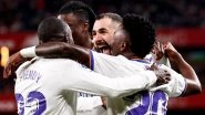 Athletic Bilbao 1&ndash;2 Real Madrid, La Liga 1 2021&ndash;22 Video Highlights: Karim Benzema Nets Wonder Goal As Los Blancos Extend Lead at the Top