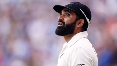 Ajaz Patel Dropped From New Zealand’s Squad for Test Series Against Bangladesh, Tom Latham To Lead in Absence of Injured Kane Williamson