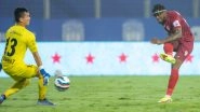 NorthEast United FC 3&ndash;3 Mumbai City FC, ISL 2021&ndash;22 Video Highlights: Deshorn Brown Hits Hattrick As Highlanders Snatch a Point in Fatorda