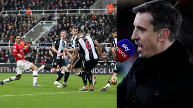 Gary Neville Lashes Out at Manchester United Players As Red Devils Escape Shock Defeat Against Newcastle, Slams Cristiano Ronaldo for Body Language