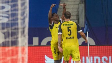 Hyderabad FC 6–1 Odisha FC, ISL 2021–22 Video Highlights: Bartholomew Ogbeche Stars With Brace in Massive Win for Manuel Márquez’s Side