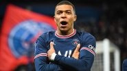 PSG vs Real Madrid Match Result: Kylian Mbappe&rsquo;s Late Goal Takes PSG to 1-0 Win in Round of 16 UCL 2021-22 Match