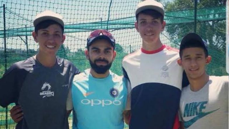 Virat Kohli’s Picture With Marco Jansen From India’s South Africa Tour in 2018 Goes Viral After Debutant Left-Arm Pacer Dismisses Indian Test Captain (View Pics)