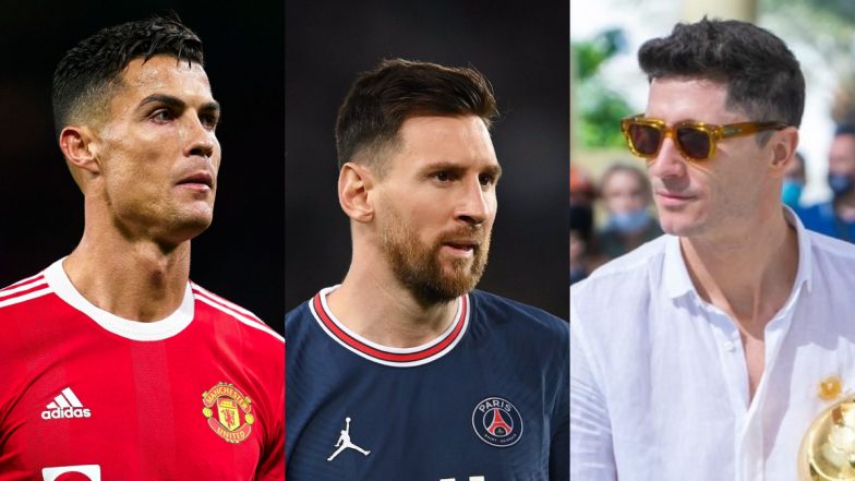 Robert Lewandowski Gives Epic Response When Asked To Offer His Take on the Lionel Messi vs Cristiano Ronaldo Debate