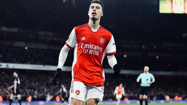 Gabriel Martinelli & Emile Smith Rowe Seal 2-0 Win for Arsenal, The Gunners Register 2-0 Win Against West Ham in EPL 2021-22 Match (Check Match Highlights)