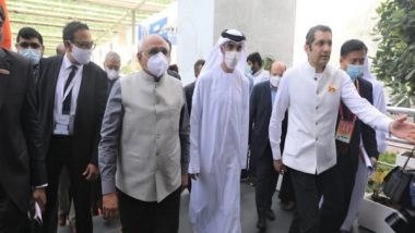 Business News | Gujarat CM Makes Strong Pitch for Global Investments from India Pavilion