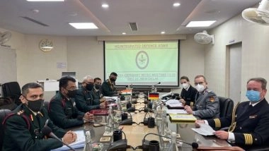 India News | India, Germany Commit to Enhance Bilateral Military Ties Further