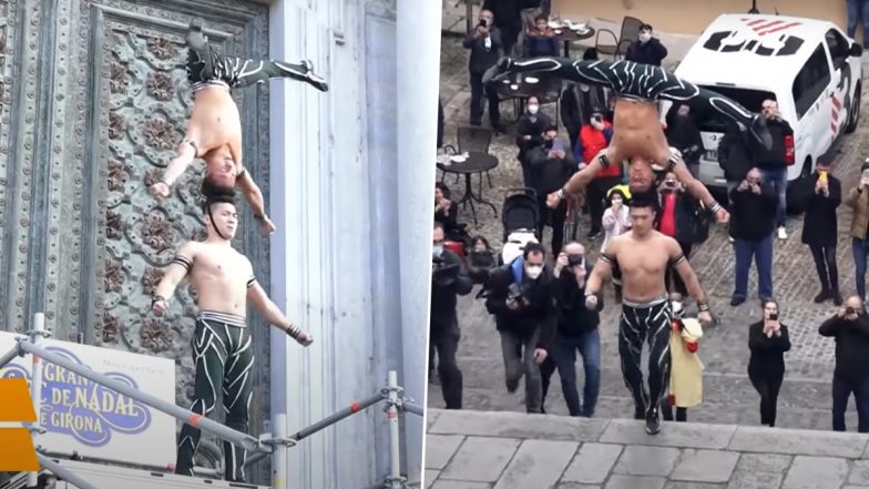 Vietnamese Man Smashes World Records, Climbs 100 Stairs Balancing Brother on Head in 53 Seconds (WATCH VIDEO)