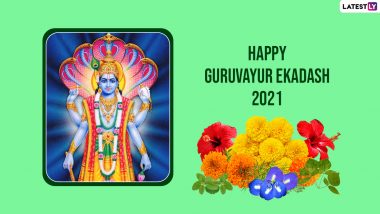 Guruvayur Ekadasi 2021 Wishes & Greetings: Celebrate the Auspicious Day With HD Images, WhatsApp Messages, SMS, Photos and Wallpapers