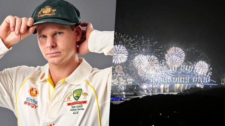 Steve Smith Wishes Happy New Year 2022 to Instafam With Lovely Fireworks Pic & Videos From Sydney Opera House