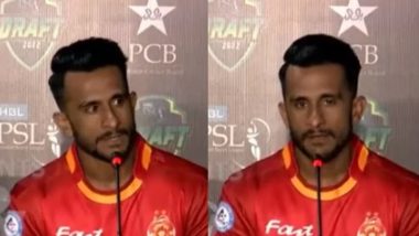 Hasan Ali Gets into a Heated Exchange With a Journalist During PSL 2022 Event, Says ‘You Shouldn't get Personal' (Watch Video)