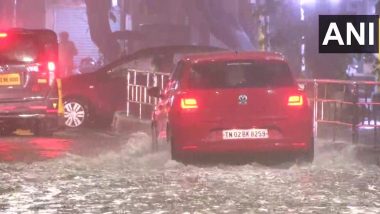 Tamil Nadu Rains: Red Alert Issued in Chennai, Kanchipuram, Thiruvallur and Chinglepet in View of Heavy Rainfall