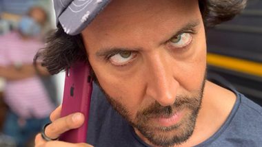 Hrithik Roshan Shares a Goofy Pic of Himself With a Quirky Caption We Are Trying to Decode!