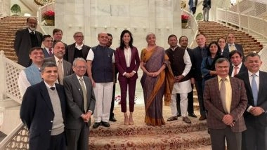 World News | IMF Chief Economist Gopinath Holds Talks on Critical Global Issues with FM Sitharaman