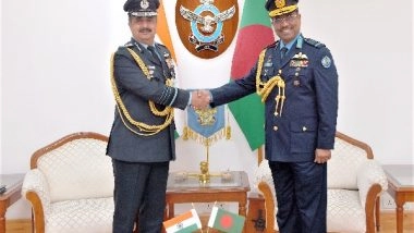 World News | Air Force Chiefs of India, Bangladesh Discuss Bilateral Defence Cooperation