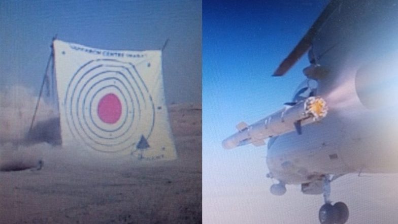 Indian Air Force and DRDO Successfully Test Indigenous Stand-Off Anti-Tank Missile from Pokhran
