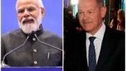 World News | PM Modi Congratulates Newly-elected German Chancellor Scholz, Hopes to Strengthen Strategic Partnership