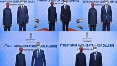 World News | India, Central Asian Nations Condemn Terrorism, Reiterate Support for Peaceful, Stable Afghanistan