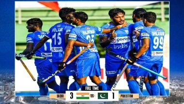 Sports News |  Harmanpreet's Brace Helps India Beat Pakistan 3-1 in Asian Champions Trophy