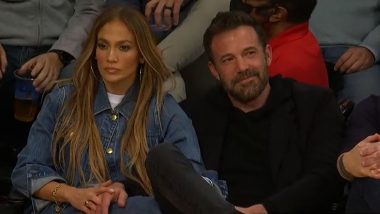 Jennifer Lopez and Ben Affleck Enjoy Lakers-Celtics NBA Game Courtside (Watch Video)