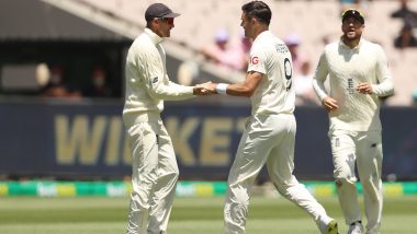 AUS vs ENG Ashes 3rd Test 2021 Day 2 Stat Highlights: James Anderson Shines But Australia Remain in Control