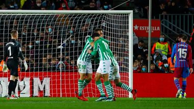 Juanmi’s Goal Gives Xavi’s Barcelona a Reality Check as Real Betis Register 1-0 Win in La Liga 2021-22