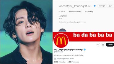 BTS’ Jungkook Influences McDonald’s With Unique Instagram Username, See How Golden Arches Followed Golden Maknae’s Footsteps!