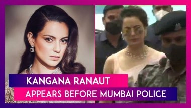 Kangana Ranaut Appears Before Mumbai Police For Calling Protesting Sikh Farmers 'Khalistani'