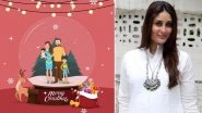 Tis the Season! Kareena Kapoor Khan&rsquo;s Christmas Post Is a &lsquo;Merry&rsquo; Family Portrait (View Pic)