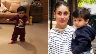 Taimur Turns 5! Kareena Kapoor Khan Shares a Priceless Moment of Tim Taking His First Baby Steps (Watch Video)