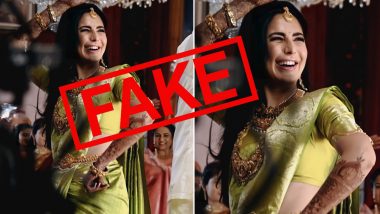 Fact Check: Katrina Kaif's Images From Old Ad With Amitabh Bachchan are Going Viral as Pictures From Her Mehendi Ceremony
