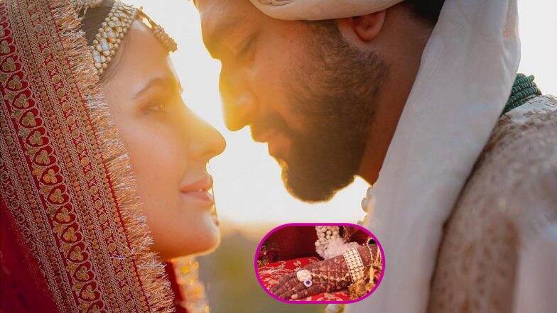 Vicky Kaushal Weds Katrina Kaif: Is That Kat슬롯사이트s Big Engagement Rock on Her Ring Finger? (View Pic)