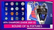 PSG to Real Madrid, Chelsea Draw Lille AGAIN in UEFA Champions League 2021&ndash;22 Round of 16 Revised Draw
